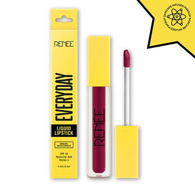 Renee Cosmetics Everyday Matte Liquid Lipstick - 03 7 ml - Liquid Lipsticks