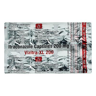 VIZITRA XL 200 Capsule 10's - Fungal Infections-Anf