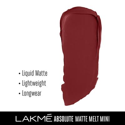 Lakme Beyond Matte Lip Liquid, Brown Souvenir, 2.4 ml - Liquid Lipsticks