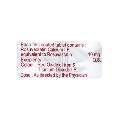 Rosuson 10mg Tablet 10'S - High Cholesterol-Dys