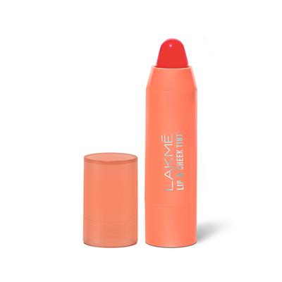 Lakme Lip Love Lip and Cheek Tint Fiery Red 1.8 gm - Lip Crayons
