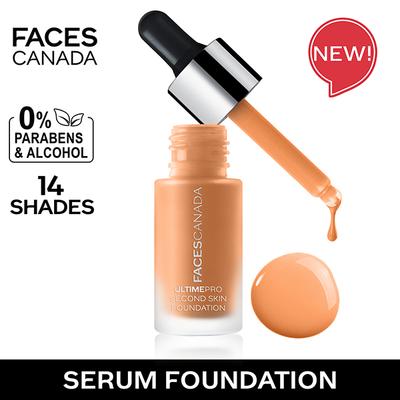 Faces Canada Ultime Pro Second Skin Foundation - Golden Beige 032, 15ml - Concealer