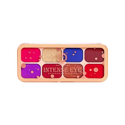 Matt Look intense Eye 8 in 1 Eyeshadow Palette Highly Pigmented, Long Lasting Metallic Glitter Nudes,02 12 gm - Eye Shadow Palettes