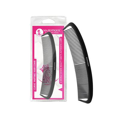 Majestique Hair comb with handle Curve Parting Hair Comb 1's - Hair Combs
