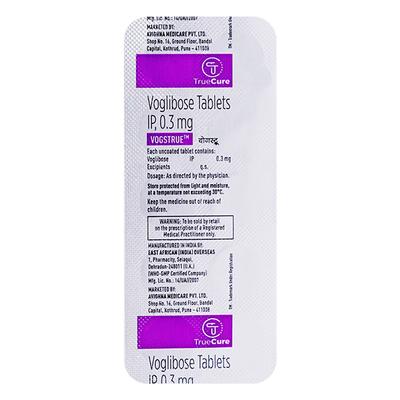 VOGSTRUE 0.3 Tablet 10's - Diabetes-Ant