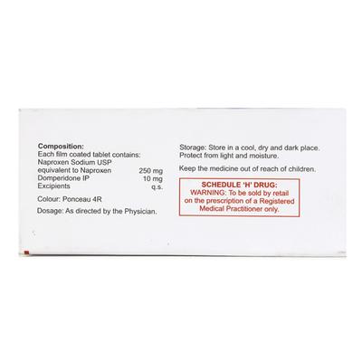 Naprosyn D 250mg Tablet 10'S - Migraine