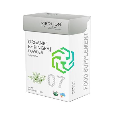 Merlion Naturals Organic Bhringraj Powder 227 gm - Face Packs
