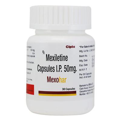 Mexohar 50Mg Capsule 30's - Arrhythmiasis