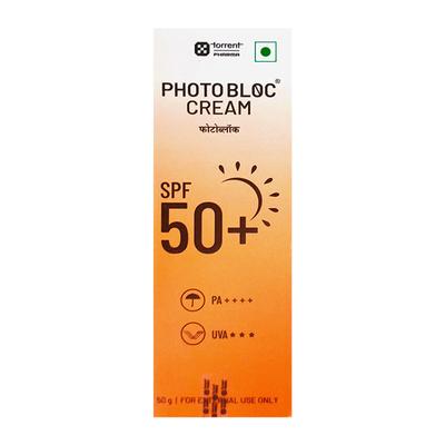 Photobloc SPF 50+ PA++++Cream 50gm - Sunscreen Preparations-Emo