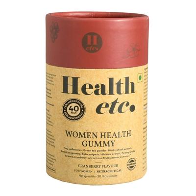 Health etc. Women Health Gummy - Cranberry Flavour 30's - Women Health