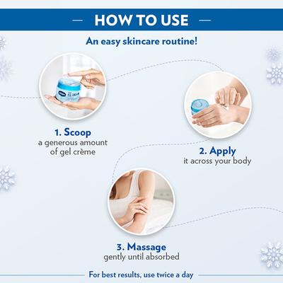 Vaseline Body Ice Cream 165 gm - Lotions & Creams