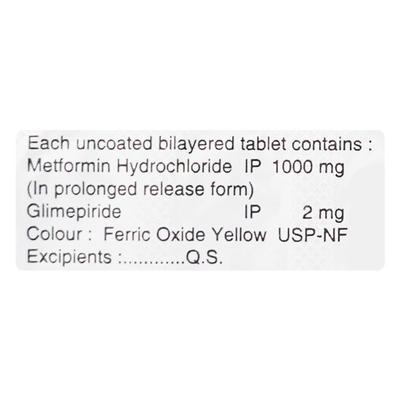 Zoryl M2 Forte Tablet 15'S - Diabetes-Ant