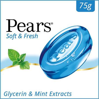 Pears Fresh & Soft Soap Bar 75 gm - Soaps