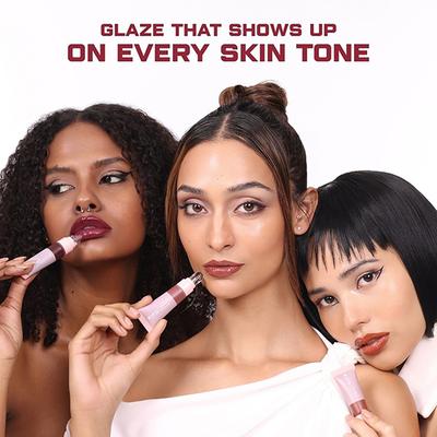 Kiro Ceramide Drip Tinted Lip Glaze Acaiberry Mousse (Mauve) 13 gm - Lip Balms