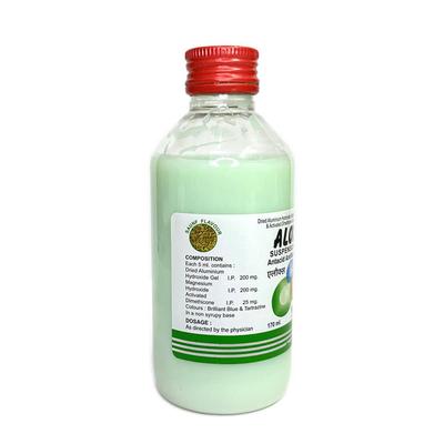 ALOX SAUNF FLAVOUR Suspension 170ml - Ulcer/Reflux/Flatulence-Aaa
