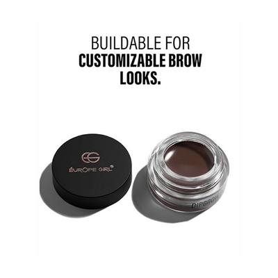Europe Girl Dip Brow Pomade -Medium Brown 5 gm - Eyebrow Pencils & Enhancers