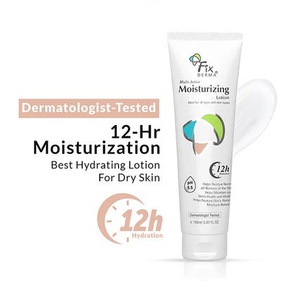 Fixderma Moisturizing Lotion Ideal For All Skin Types 150 ml - Face Gels