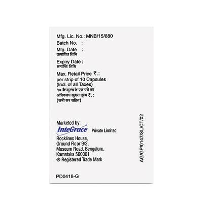 Esoz L Capsule 10'S - Ulcerative Colitis/Bowel Inflammatory Disease-Ant