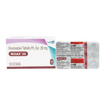 NOAX 20 Tablet 15's - Blood Clot-Ant