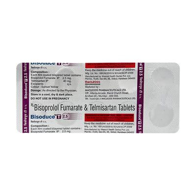 BISODUCE T 2.5 Tablet 10's - Hypertension-Ana