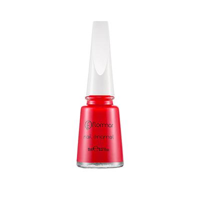 Flormar Nail Enamel 377 Red Coral 11 ml - Nail Polish