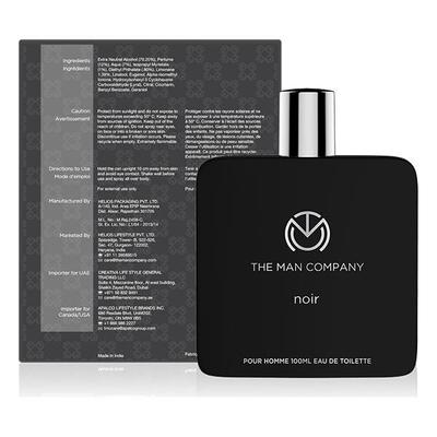 The Man Company Eau De Toilette - Noire 100 ml - Men Perfumes (Edt/Edp)