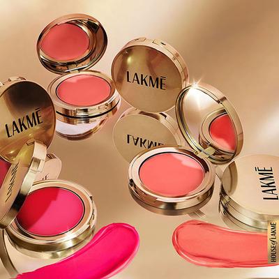 Lakme 9 to 5 Powerplay Velvet Creme Blush - Pink Rose 9 gm - Blushes