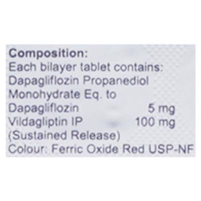 VILATIN DP 100/5 Tablet 10's - Diabetes-Ant