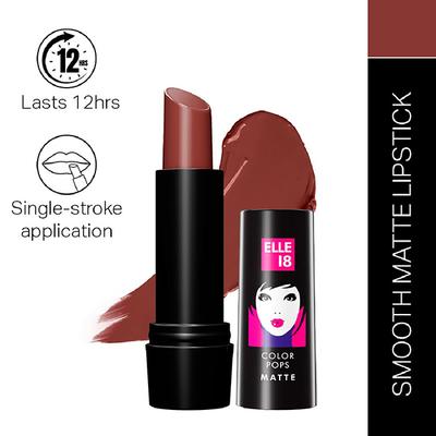 Elle 18 Color Pop Matte Lip Color, B3, Rust Sienna 4.3 gm - Lipsticks