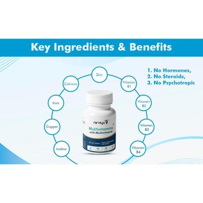 Nirviyu Multivitamin Tablet - Women 60's - Multi-Vitamins