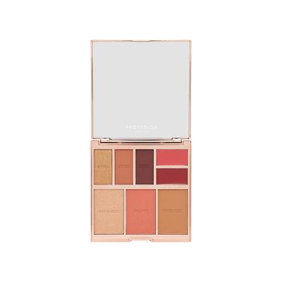 Profusion Cosmetics 8 Colour Eye, Face & Lip Palette Full Face Radiance - Face Palettes