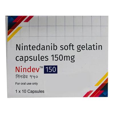 NINDEV 150mg Soft Gelatin Capsule 10's - Idiopathic Pulmonary Fibrosis