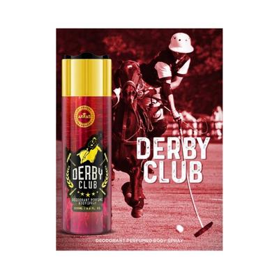 Arras Derby Club Deodorant Perfume Body Spray, Long Lasting Fragance 200 ml - Men Perfumes (Edt/Edp)
