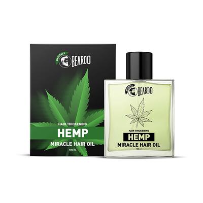 Beardo Hair Thickening Hemp Miracle Hair Oil 100ml - Hair Oils