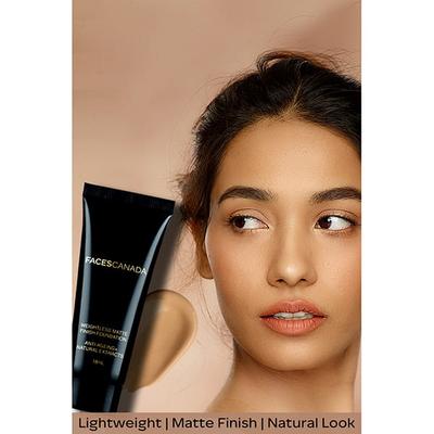 Faces Canada Weightless Matte Finish Foundation Beige 03 1 18 Ml - Foundation