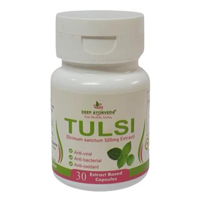 Deep Ayurveda Tulsi Capsule 30's - Pure Herbs
