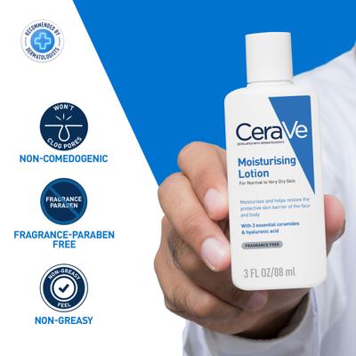 CeraVe Moisturising Lotion for Normal to  Dry Skin 88 ml - Lotions & Creams