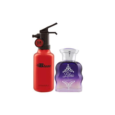 Maryaj Blaze EDP Citrus Aromatic Perfume And Maryaj Lilas EDP Citrus Floral Perfume 200 ml - Perfumes (Edt/Edp)