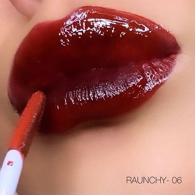 Colourbar Raunchy Sexy Kiss Proof Gel Lip Colour-(006) 3.5ml - Liquid Lipsticks