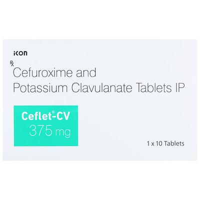 CEFLET CV 375mg Tablet 10's - Bacterial Infections-Cep