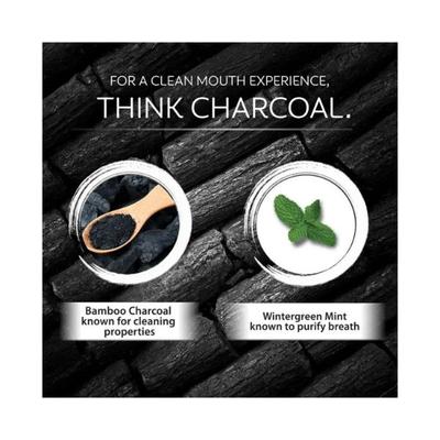 Colgate-Palmolive, Colgate Charcoal Clean Toothpaste, Black Gel Toothpaste, Bamboo Charcoal and Wintergreen Mint for Clean Mouth (Saver Pack Of 2) 120 gm - Toothpaste