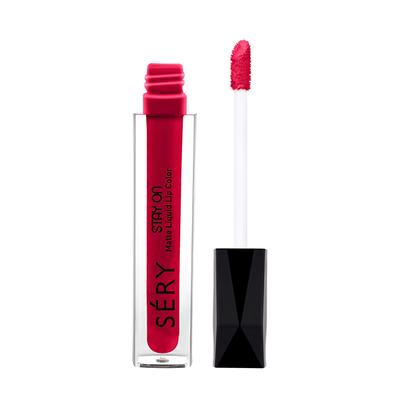 Sery Stay On Matte Liquid Lipstick Don't Stop Me Red, Red (LSO - 18) 5 ml - Liquid Lipsticks