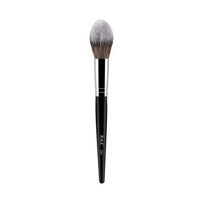 PAC Powder Brush 211 Fluffy Tapered Multi-Functional Brush for Loose Powder Compact Blush Bronzer - Face Brush