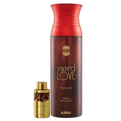 Ajmal Aurum Concentrated Perfume Oil Fruity Floral And Sacred Love Deodorant Floral Musky Fragrance 210 ml - Women Perfumes (Edt/Edp)