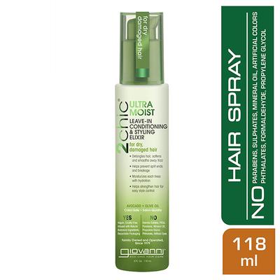 Giovanni Organic 2Chic Olive Oil & Avocado Ultra-Moist Protective Leave-In Spray 118 ml - Conditioners