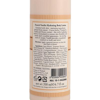 Donna Chang French Vanilla Hydrating Body Lotion 250 gm - Lotions & Creams