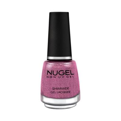 Nugel DIAMOND PINK S10 Non Uv Gel Shimmer Nail Enamel 13 ml - Nail Polish