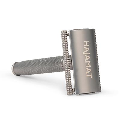 Hajamat Spade Ultra High Grade, Stainless Steel 304, Gunmetal Finish 1's - Razors & Cartridges