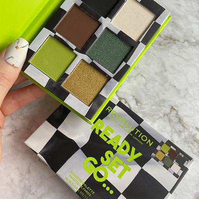 Makeup Revolution Power Eyeshadow Palette Ready Set Go 6.6 gm - Eye Shadow Palettes