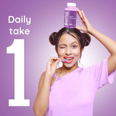 Purna Sweet Dreamzzz Melatonin Gummies - Wild Berry 30's - Multi-Vitamins